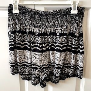 Loose fitting shorts